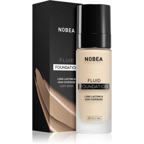 Day-to-Day Fluid Foundation fondotinta lunga tenuta colore 01 Light beige 28 ml - NOBEA - Modalova