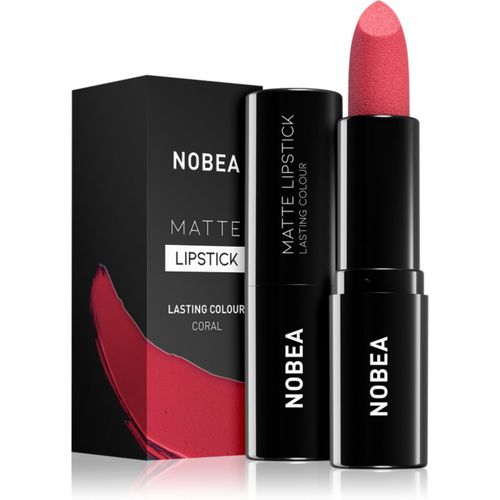 Day-to-Day Matte Lipstick barra de labios matificante tono Coral #M17 3 g - NOBEA - Modalova