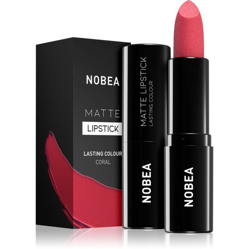 Day-to-Day Matte Lipstick rossetto opacizzante colore Coral #M17 3 g - NOBEA - Modalova