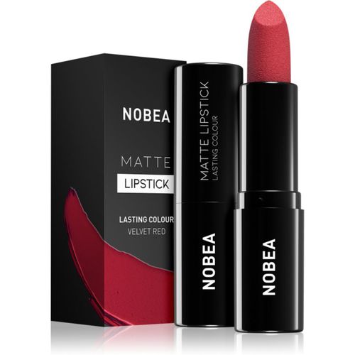 Day-to-Day Matte Lipstick barra de labios matificante tono Velvet red #M16 3 g - NOBEA - Modalova