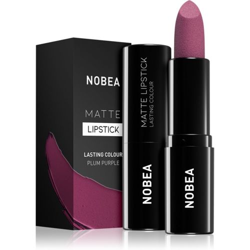 Day-to-Day Matte Lipstick barra de labios matificante tono Plum purple #M15 3 g - NOBEA - Modalova