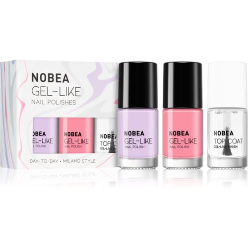 Day-to-Day Milano Style conjunto de esmaltes de uñas 3x6 ml - NOBEA - Modalova