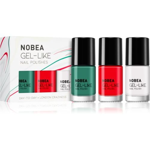 Day-to-Day Vienna Calmness Set conjunto de esmaltes de uñas 3x6 ml - NOBEA - Modalova