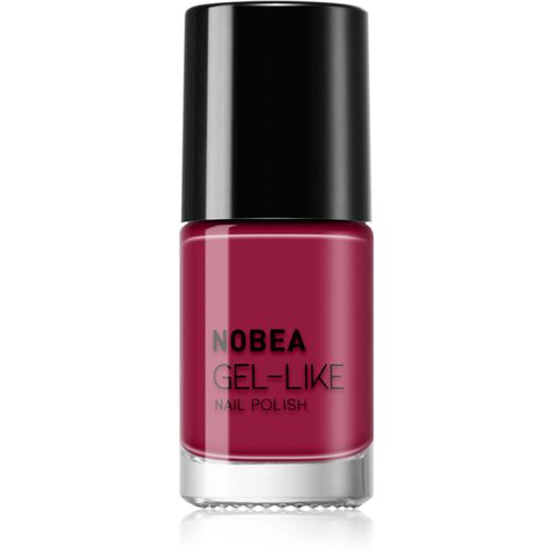 Day-to-Day Gel-like Nail Polish esmalte de uñas efecto gel tono Pomegranate red #N45 6 ml - NOBEA - Modalova