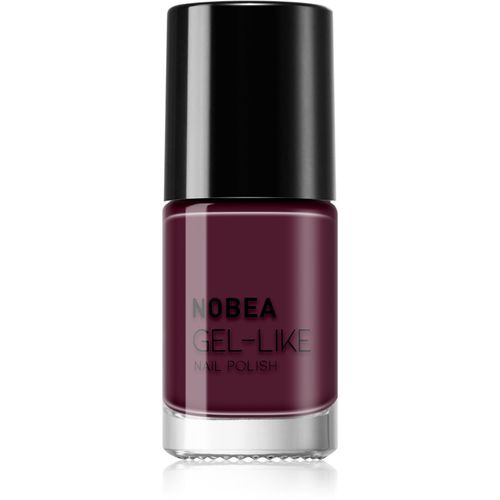 Day-to-Day Gel-like Nail Polish smalto per unghie effetto gel colore Maroon red #N46 6 ml - NOBEA - Modalova