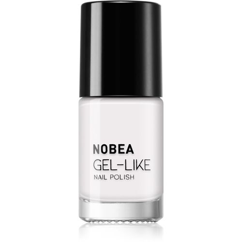 Day-to-Day Gel-like Nail Polish smalto per unghie effetto gel colore Snow white #N57 6 ml - NOBEA - Modalova