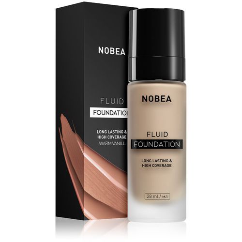 Day-to-Day Fluid Foundation fondotinta lunga tenuta colore 04 Warm vanilla 28 ml - NOBEA - Modalova