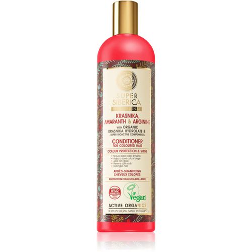 Krasnika, Amaranth & Arginine bálsamo nutritivo para cabello teñido 400 ml - Natura Siberica - Modalova