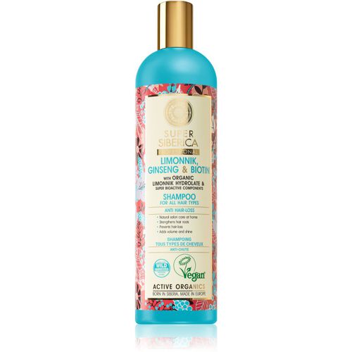 Limonnik, Ginseng & Biotin champú anticaída del cabello 400 ml - Natura Siberica - Modalova