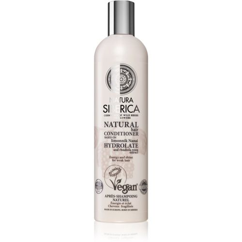 Limonnik Nanai acondicionador energizante para cabello fino y quebradizo 400 ml - Natura Siberica - Modalova