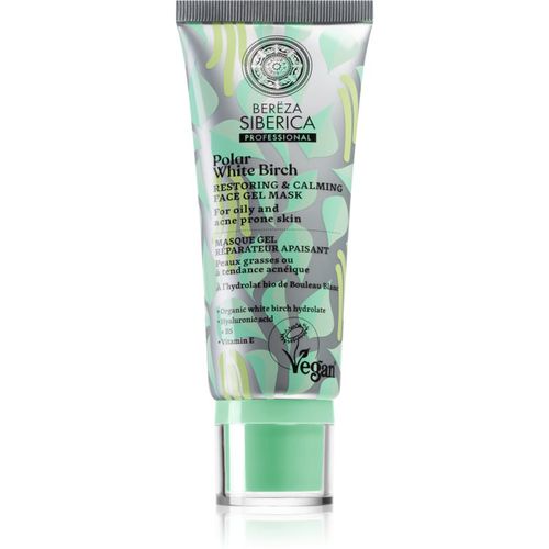 Polar White Birch regenerierende und feuchtigkeitsspendende Gesichtsmaske für fettige und problematische Haut 100 ml - Natura Siberica - Modalova