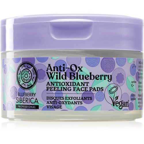 Anti-Ox Wild Blueberry dischetti esfolianti viso 20 pz - Natura Siberica - Modalova