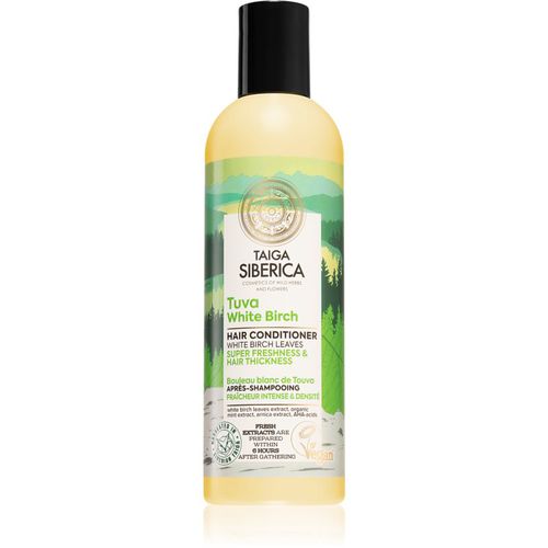 Taiga Siberica Tuva White Birch acondicionador para aumentar la densidad del cabello 270 ml - Natura Siberica - Modalova