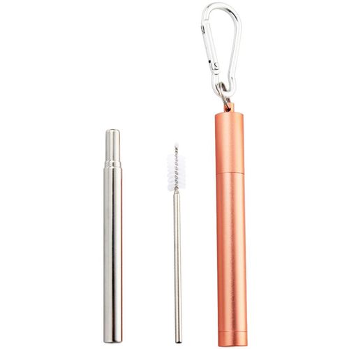 Stainless Steel Straw Telescopic Set (zur täglichen Anwendung) - Naturalis - Modalova