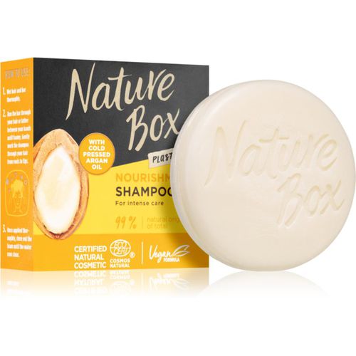 Argan Barra de champú con efecto nutritivo 85 g - Nature Box - Modalova