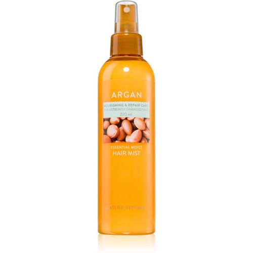 Argan Essential Moist Hair Mist bruma hidratante para cabello maltratado o dañado 220 ml - NATURE REPUBLIC - Modalova