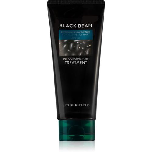 Black Bean Invigorating Hair Treatment tratamiento capilar contra la pérdida de densidad de cabello 200 ml - NATURE REPUBLIC - Modalova