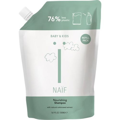 Baby & Kids Nourishing Shampoo shampoo nutriente per neonati ricarica 500 ml - Naif - Modalova