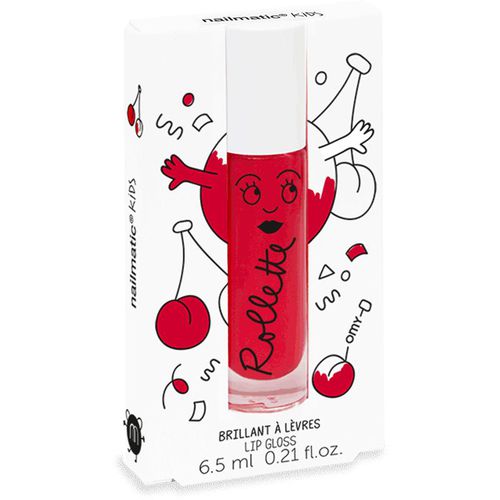 Kids Rollette Lipgloss für Kinder Farbton Cherry 6,5 ml - Nailmatic - Modalova