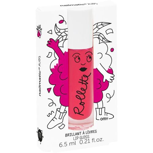 Kids Rollette lucidalabbra per bambini colore Raspberry 6,5 ml - Nailmatic - Modalova