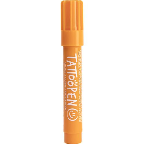 Tattoo Pen Tattoo-Stift Für Gesicht und Körper Orange 1 St - Nailmatic - Modalova