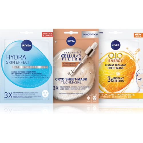 Tripack maschera in tessuto 3 ks(confezione conveniente) - Nivea - Modalova