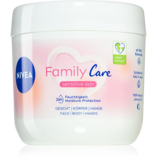 Family Care crema hidratante ligera para cara, cuerpo y manos 450 ml - Nivea - Modalova