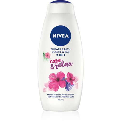 Care & Relax espuma de baño y gel de ducha 2 en 1 750 ml - Nivea - Modalova