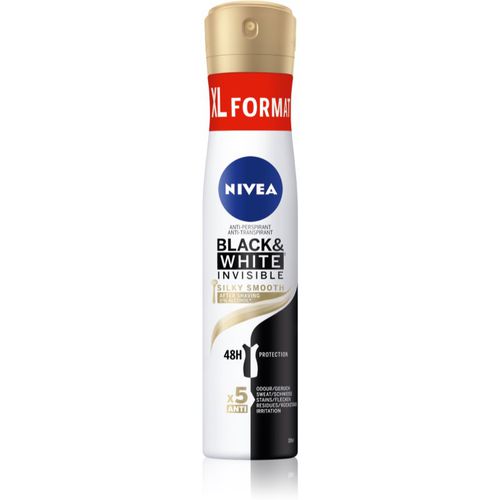 Black & White Invisible Silky Smooth Antitranspirant-Spray für Damen 200 ml - Nivea - Modalova