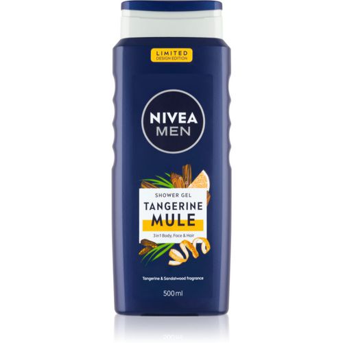 Men Tangerine Mule gel de ducha para rostro, cuerpo y cabello 500 ml - Nivea - Modalova