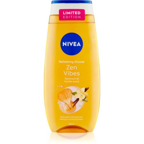 Zen Vibes gel de ducha para cuidar la piel Geranium & Vanilla 250 ml - Nivea - Modalova