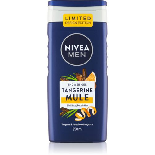 Men Tangerine Mule gel de ducha para rostro, cuerpo y cabello 250 ml - Nivea - Modalova