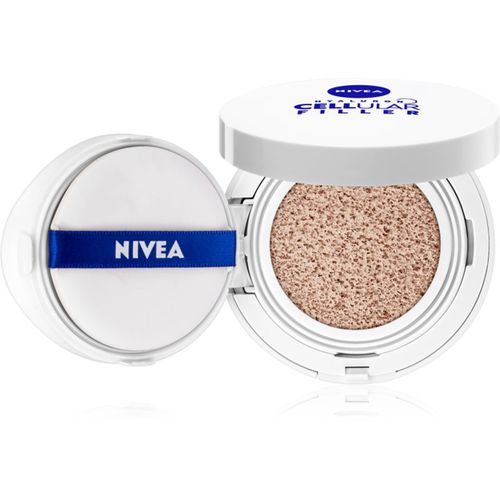 Hyaluron Cellular Filler Cushion fondotinta cushion 3 in 1 colore 03 Dark 15 g - Nivea - Modalova