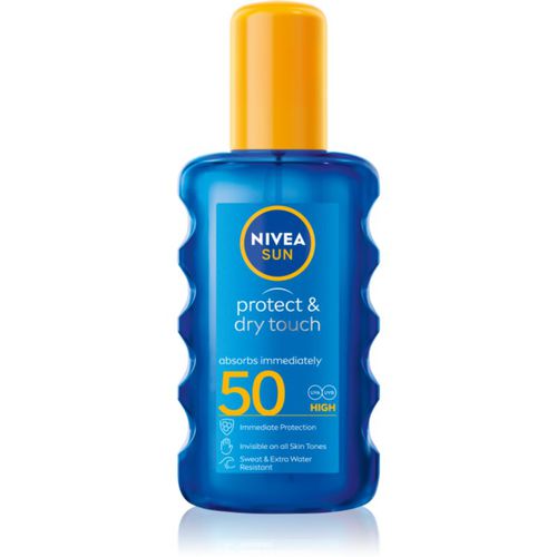 SUN Protect & Dry Touch spray abbronzante invisibile SPF 50 200 ml - Nivea - Modalova