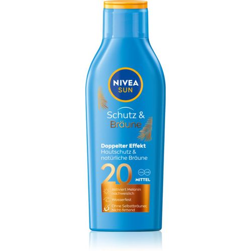 SUN Protect & Bronze latte abbronzante intenso SPF 20 200 ml - Nivea - Modalova