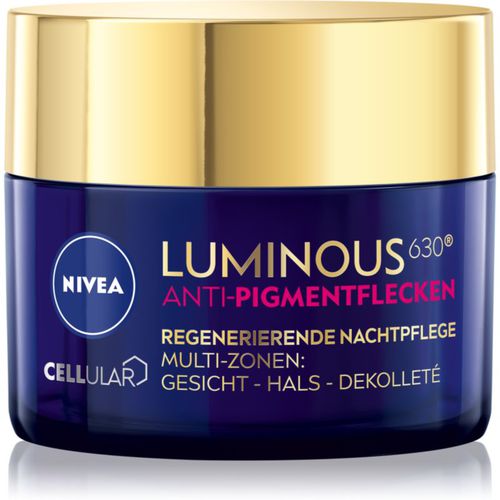 Cellular Luminous 630 crema notte contro le macchie della pelle 50 ml - Nivea - Modalova