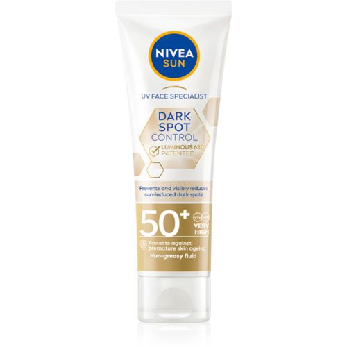 Sun Luminous 630 crema abbronzante viso contro le macchie della pelle SPF 50+ 40 ml - Nivea - Modalova