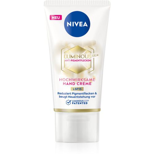 Cellular Luminous 630 crema de manos contra problemas de pigmentación SPF 15 50 ml - Nivea - Modalova