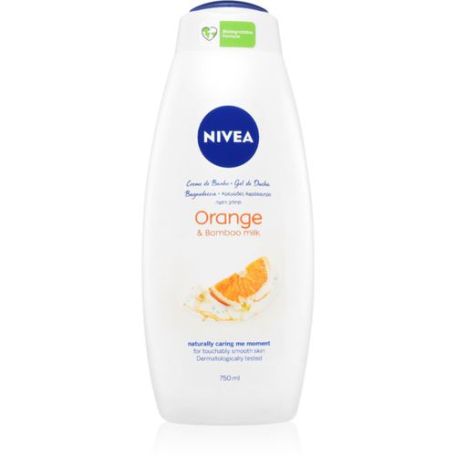 Orange & Bamboo Milk gel de ducha con efecto suavizante 750 ml - Nivea - Modalova