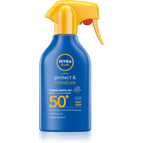 SUN Protect & Moisture feuchtigkeitsspendendes Gel zum Bräunen SPF 50+ 270 ml - Nivea - Modalova