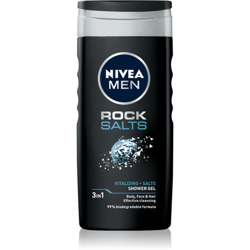 Men Rock Salt gel de ducha para hombre 250 ml - Nivea - Modalova