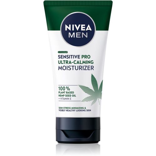 Men Sensitive Hemp crema facial calmante con aceite de cáñamo para hombre 75 ml - Nivea - Modalova