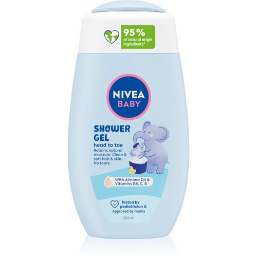 BABY Duschgel für Haare und Körper 200 ml - Nivea - Modalova