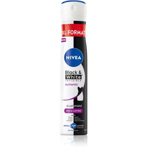 Black & White Authentic antitranspirante en spray 72h 200 ml - Nivea - Modalova