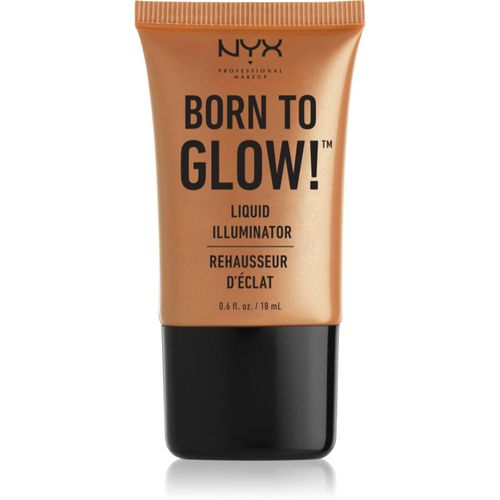 Born To Glow iluminador líquido tono 03 Pure Gold 18 ml - NYX Professional Makeup - Modalova