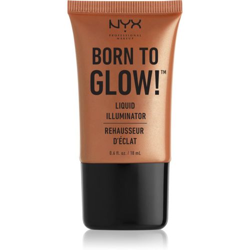 Born To Glow iluminador líquido tono 04 Sun Goddess 18 ml - NYX Professional Makeup - Modalova