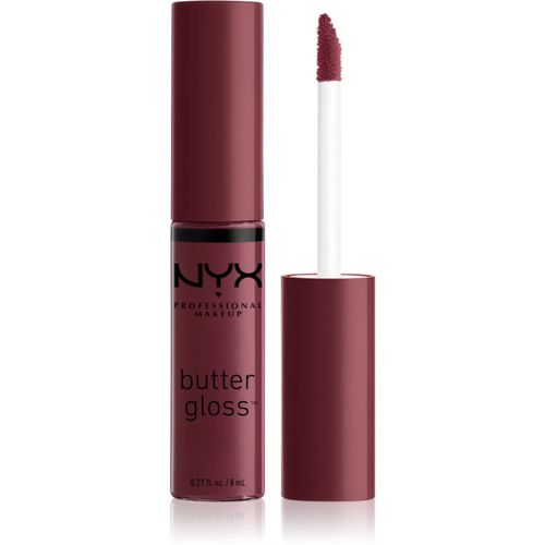 Butter Gloss brillo de labios tono 22 Devil's Food Cake 8 ml - NYX Professional Makeup - Modalova