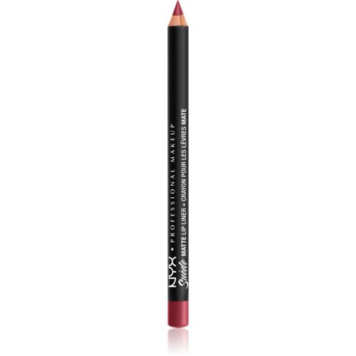 Suede Matte Lip Liner lápiz de labios mate tono Cherry Skies 1 g - NYX Professional Makeup - Modalova