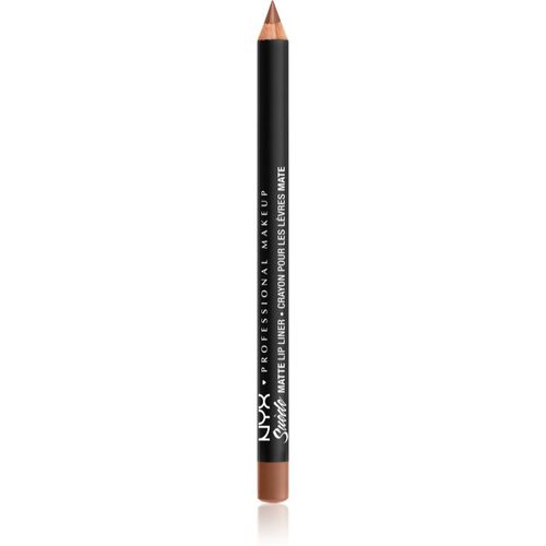 Suede Matte Lip Liner matita labbra matte colore 04 Soft-Spoken 1 g - NYX Professional Makeup - Modalova