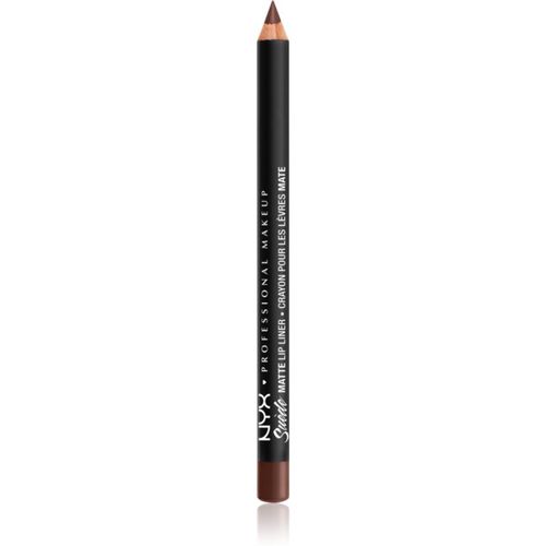 Suede Matte Lip Liner lápiz de labios mate tono 23 Club Hopper 1 g - NYX Professional Makeup - Modalova